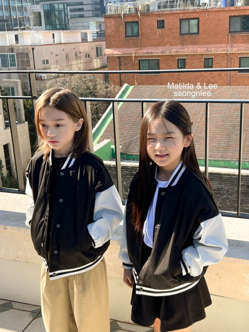 Matilda & Lee - Korean Children Fashion - #childofig - Baseball Jumper - 8