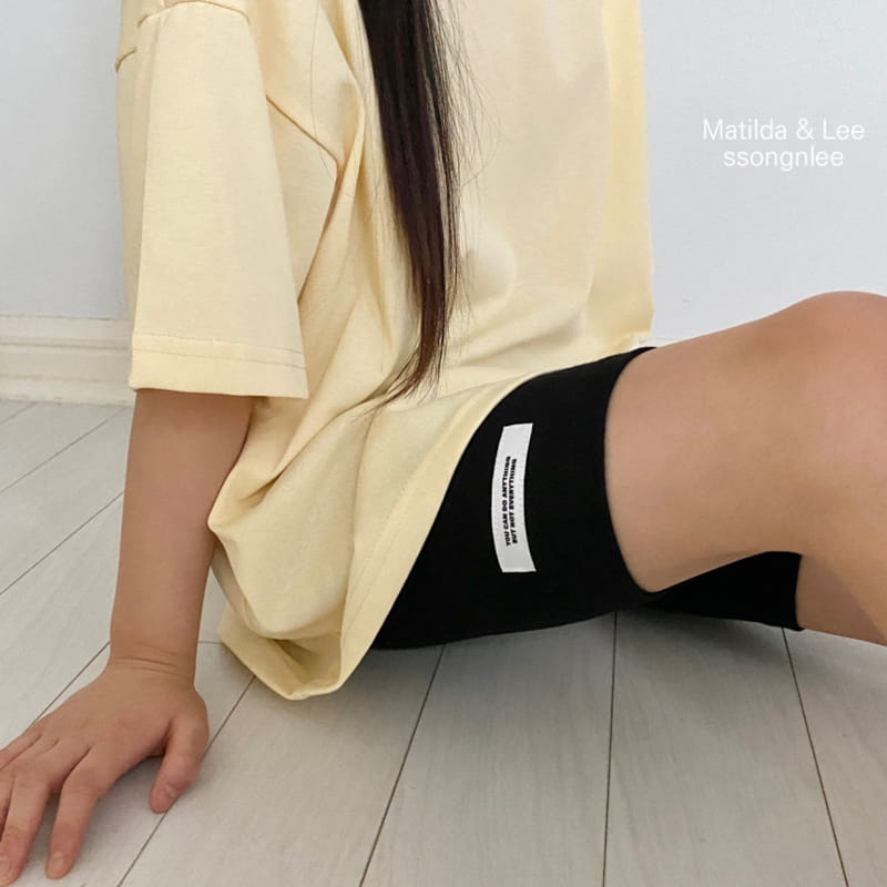 Matilda & Lee - Korean Children Fashion - #childofig - Label Leggings