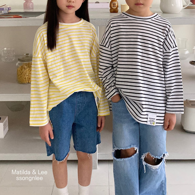 Matilda & Lee - Korean Children Fashion - #childofig - Vintage Jeans - 12