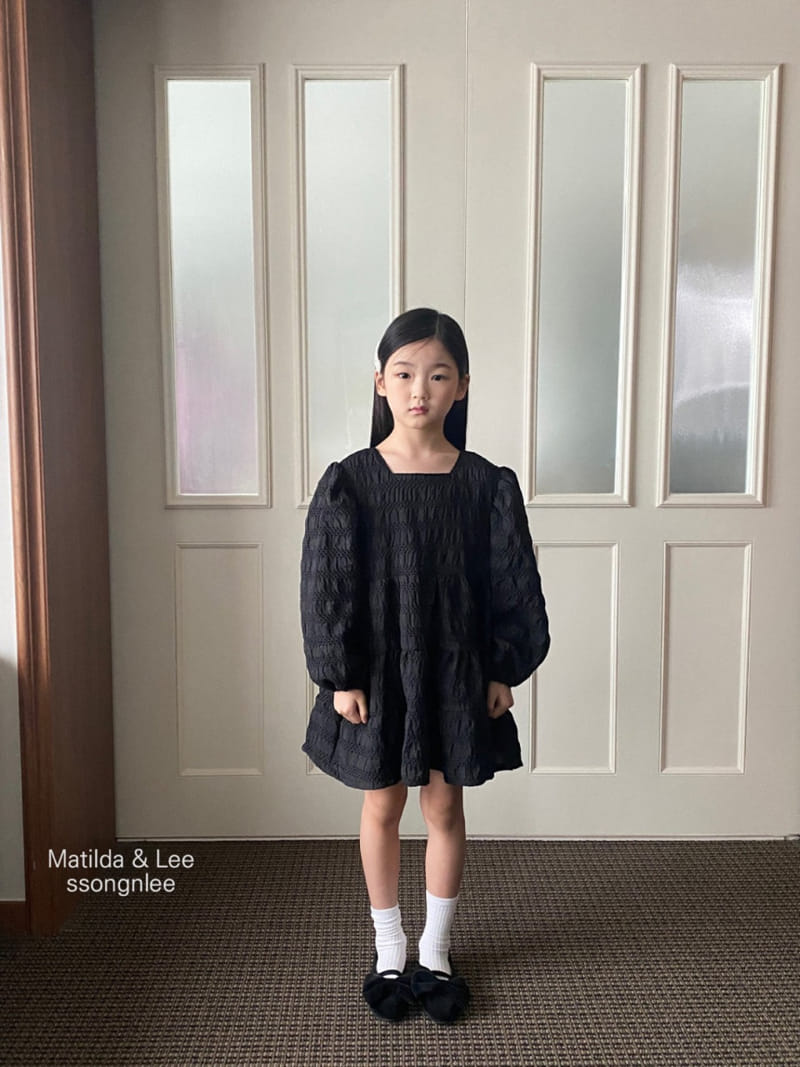 Matilda & Lee - Korean Children Fashion - #discoveringself - Square One-piece - 3