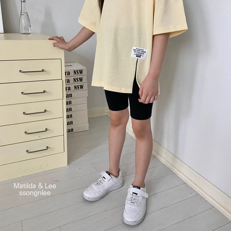 Matilda & Lee - Korean Children Fashion - #designkidswear - Label Leggings - 4