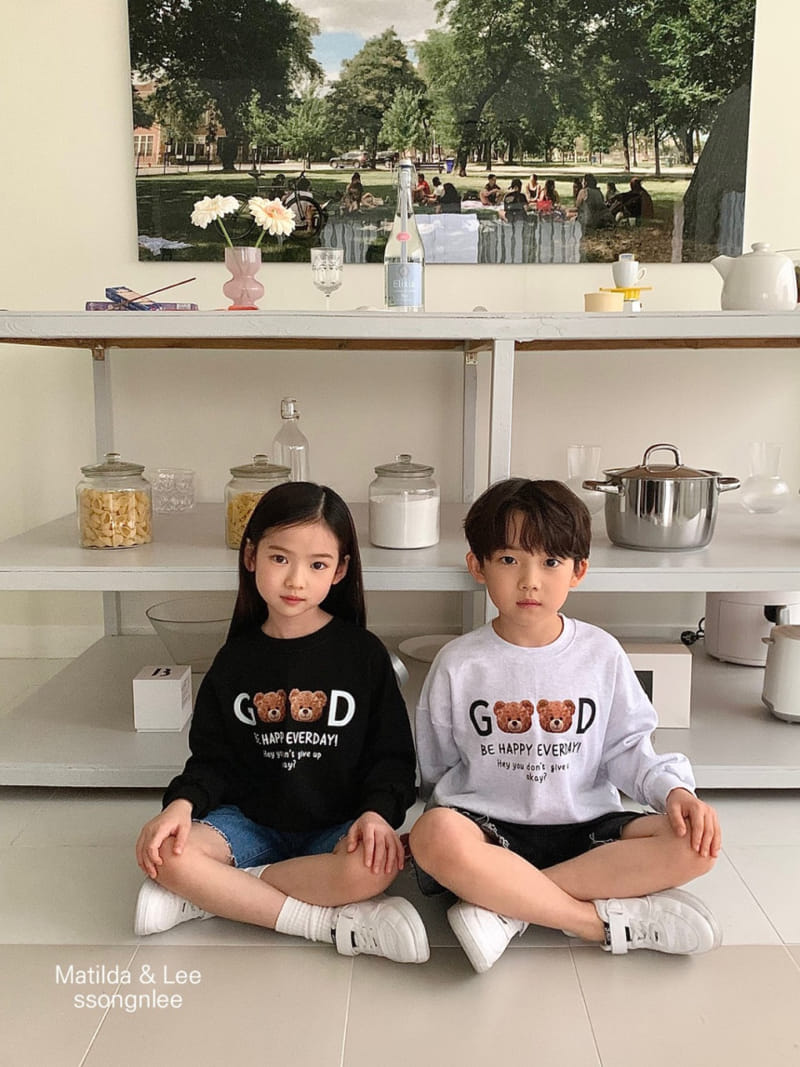 Matilda & Lee - Korean Children Fashion - #discoveringself - Good Bear Sweatshirt - 8