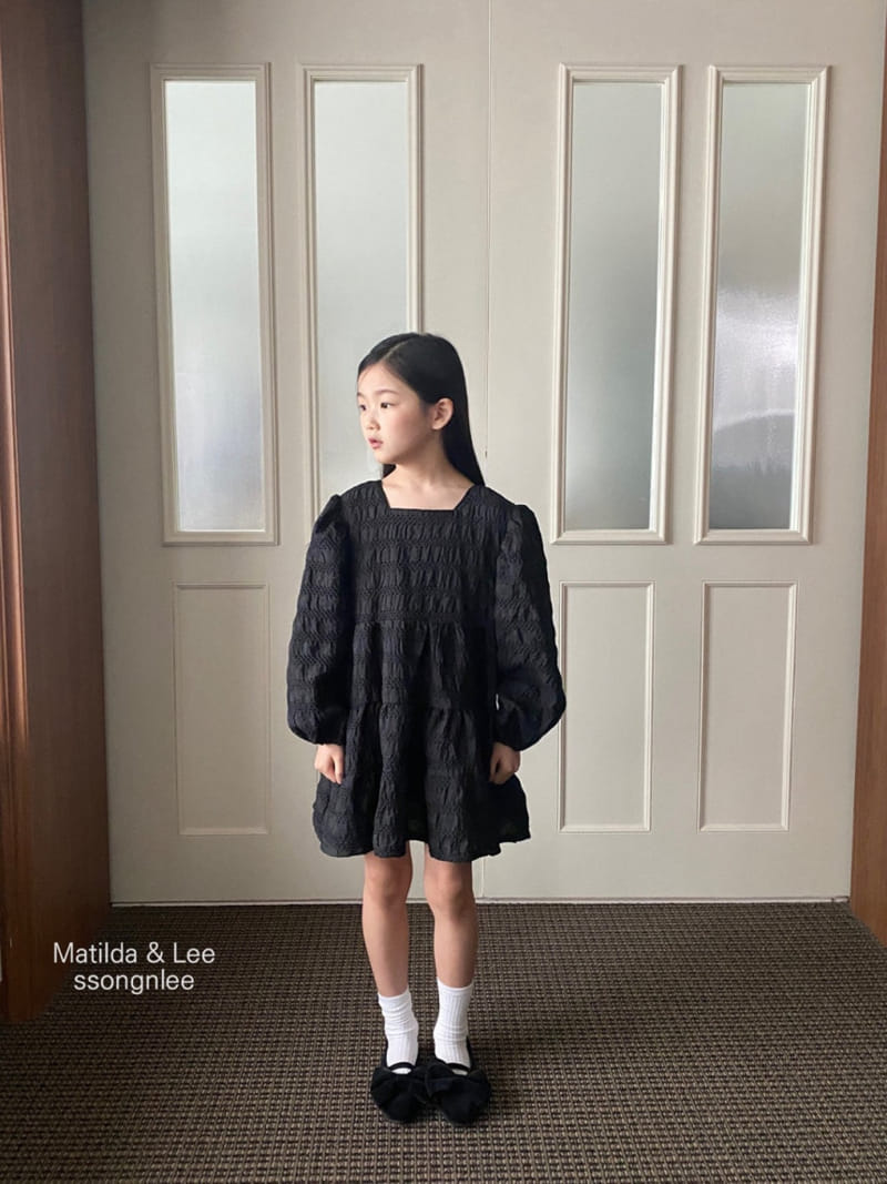 Matilda & Lee - Korean Children Fashion - #discoveringself - Square One-piece - 4