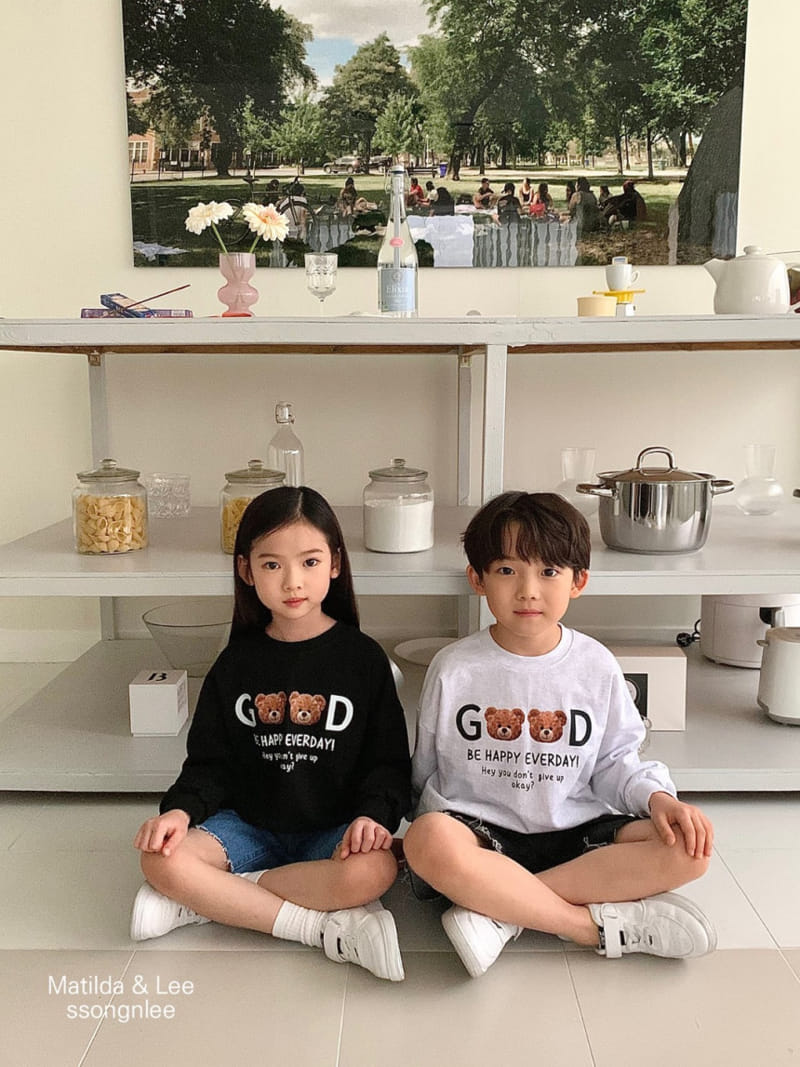 Matilda & Lee - Korean Children Fashion - #fashionkids - Good Bear Sweatshirt - 9