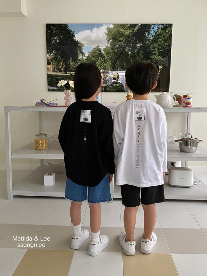 Matilda & Lee - Korean Children Fashion - #fashionkids - Lettering Label Tee