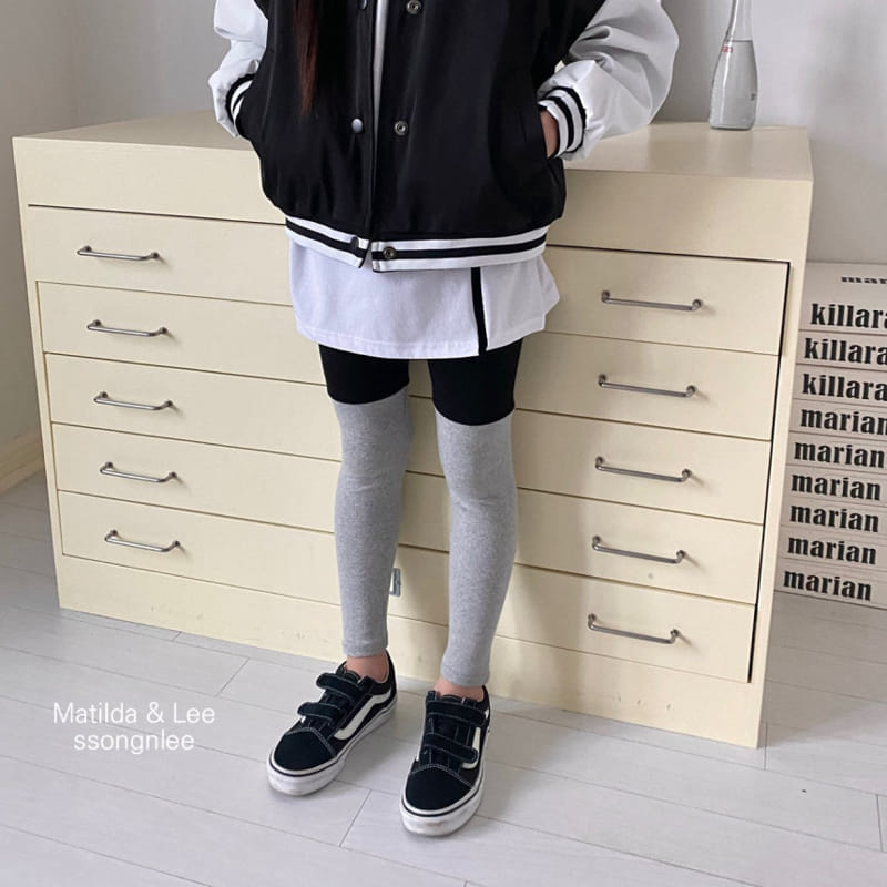 Matilda & Lee - Korean Children Fashion - #kidsshorts - Color Leggings - 5