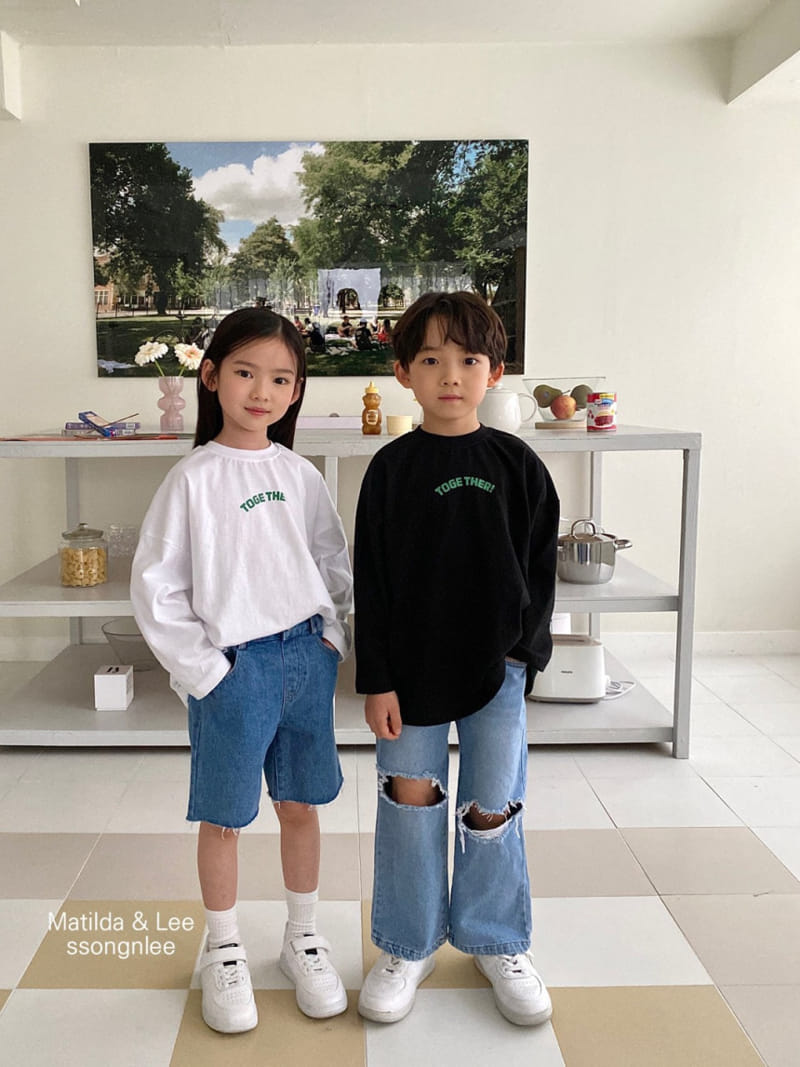 Matilda & Lee - Korean Children Fashion - #kidsshorts - Together Tee - 3