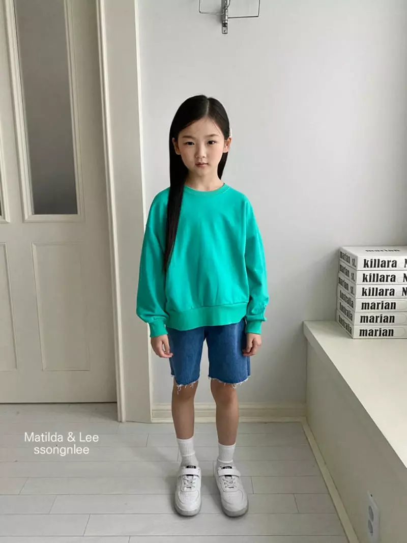 Matilda & Lee - Korean Children Fashion - #kidsstore - Back Slit Sweatshirt - 5