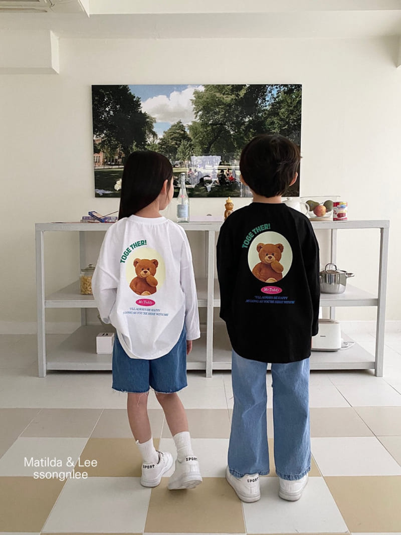 Matilda & Lee - Korean Children Fashion - #kidsshorts - Together Tee - 4