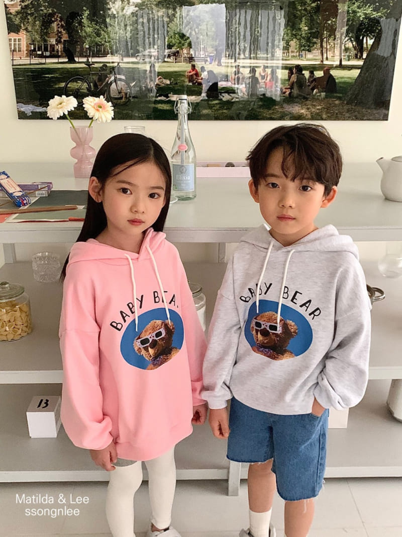 Matilda & Lee - Korean Children Fashion - #kidzfashiontrend - Baby Bear Hoody Tee - 11