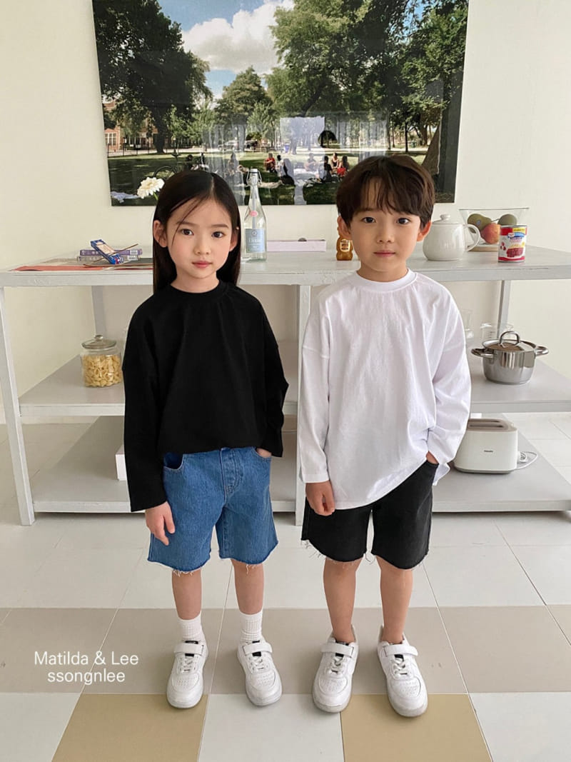 Matilda & Lee - Korean Children Fashion - #kidsstore - Lettering Label Tee - 4