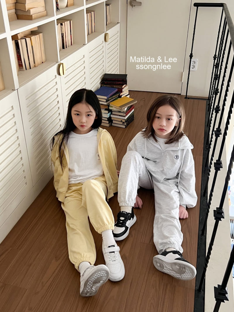 Matilda & Lee - Korean Children Fashion - #kidzfashiontrend - MS Hoody Zip-up Set