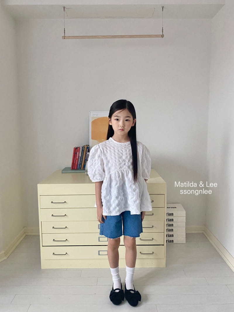 Matilda & Lee - Korean Children Fashion - #littlefashionista - Croiffle Blouse