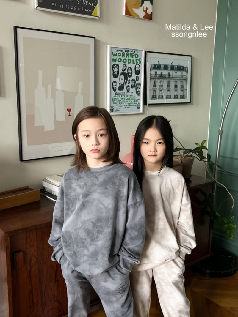 Matilda & Lee - Korean Children Fashion - #littlefashionista - Water Paint Sweatshirt - 7