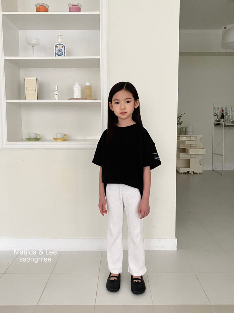 Matilda & Lee - Korean Children Fashion - #littlefashionista - Rib Pants - 2