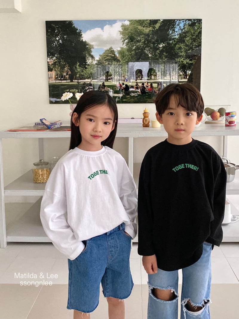 Matilda & Lee - Korean Children Fashion - #littlefashionista - Together Tee - 7