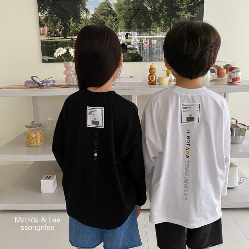 Matilda & Lee - Korean Children Fashion - #littlefashionista - Lettering Label Tee - 6