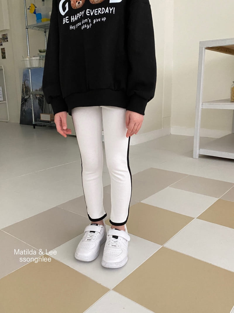 Matilda & Lee - Korean Children Fashion - #magicofchildhood - Piping Leggings