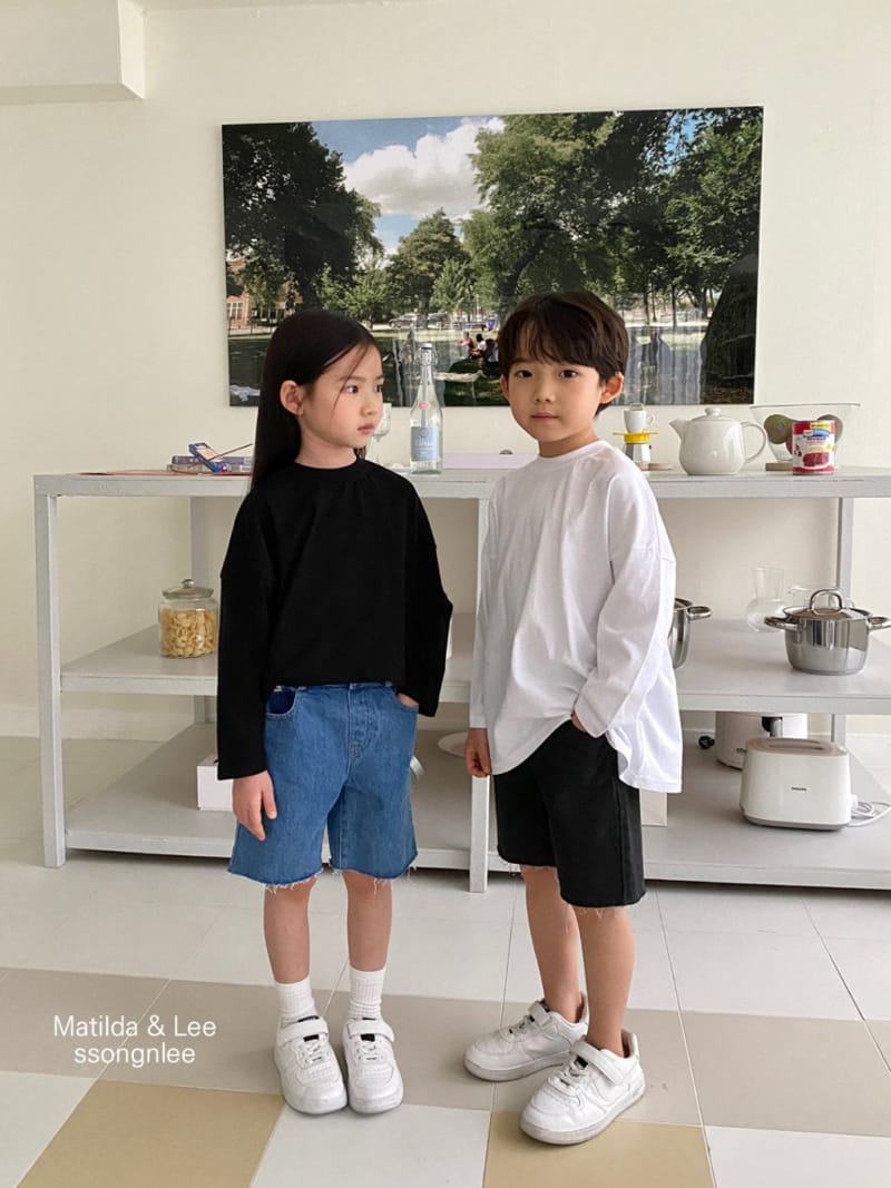 Matilda & Lee - Korean Children Fashion - #magicofchildhood - Lettering Label Tee - 7