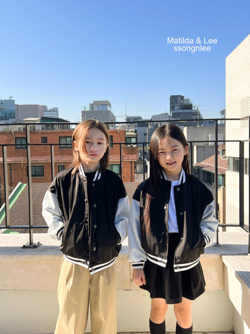 Matilda & Lee - Korean Children Fashion - #minifashionista - Baseball Jumper - 5