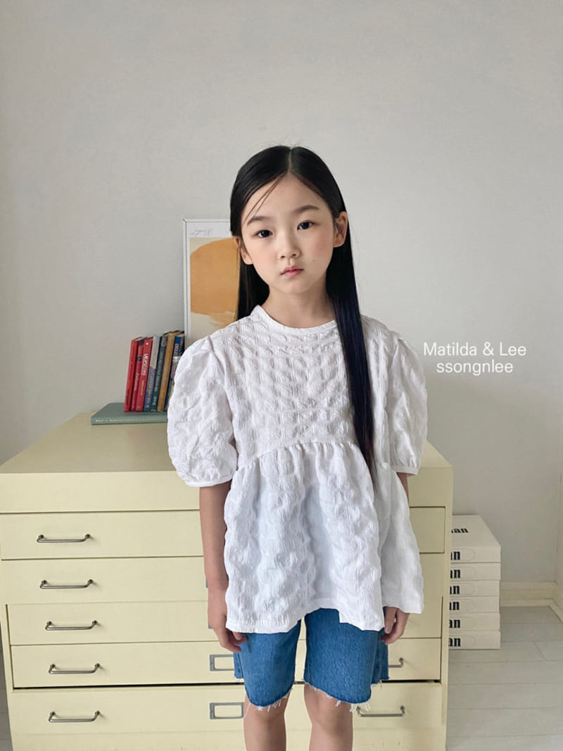 Matilda & Lee - Korean Children Fashion - #minifashionista - Croiffle Blouse - 3