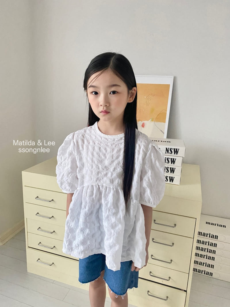 Matilda & Lee - Korean Children Fashion - #minifashionista - Croiffle Blouse - 4