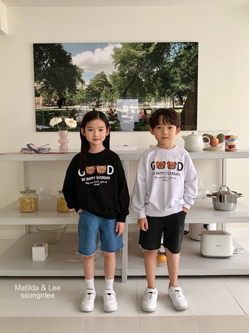 Matilda & Lee - Korean Children Fashion - #prettylittlegirls - Good Bear Sweatshirt