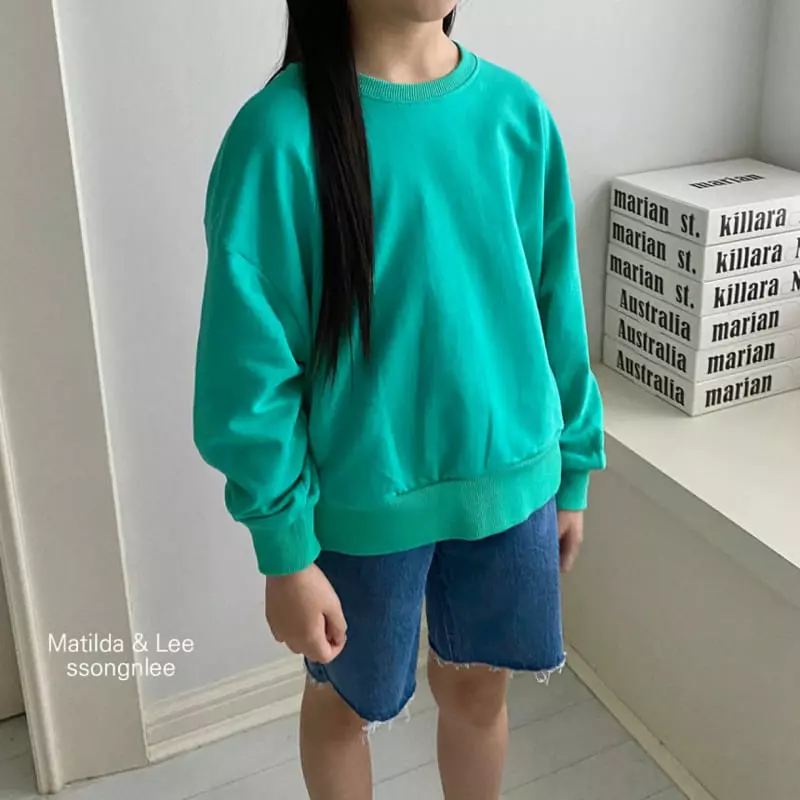 Matilda & Lee - Korean Children Fashion - #prettylittlegirls - Back Slit Sweatshirt - 11