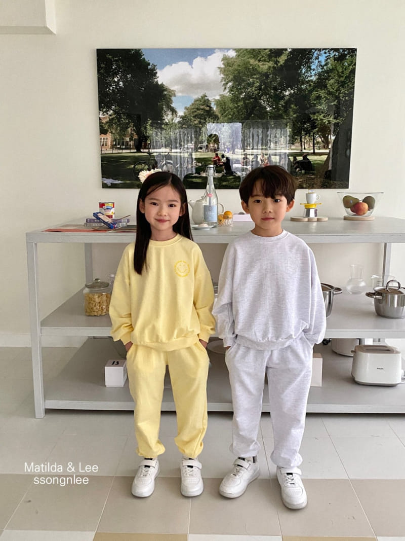 Matilda & Lee - Korean Children Fashion - #stylishchildhood - Candy Smile Top Bottom Set - 2