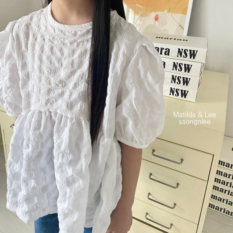 Matilda & Lee - Korean Children Fashion - #stylishchildhood - Croiffle Blouse - 7