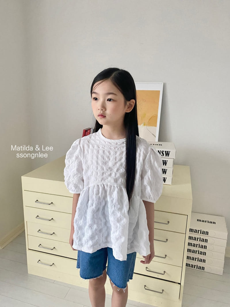 Matilda & Lee - Korean Children Fashion - #todddlerfashion - Croiffle Blouse - 5