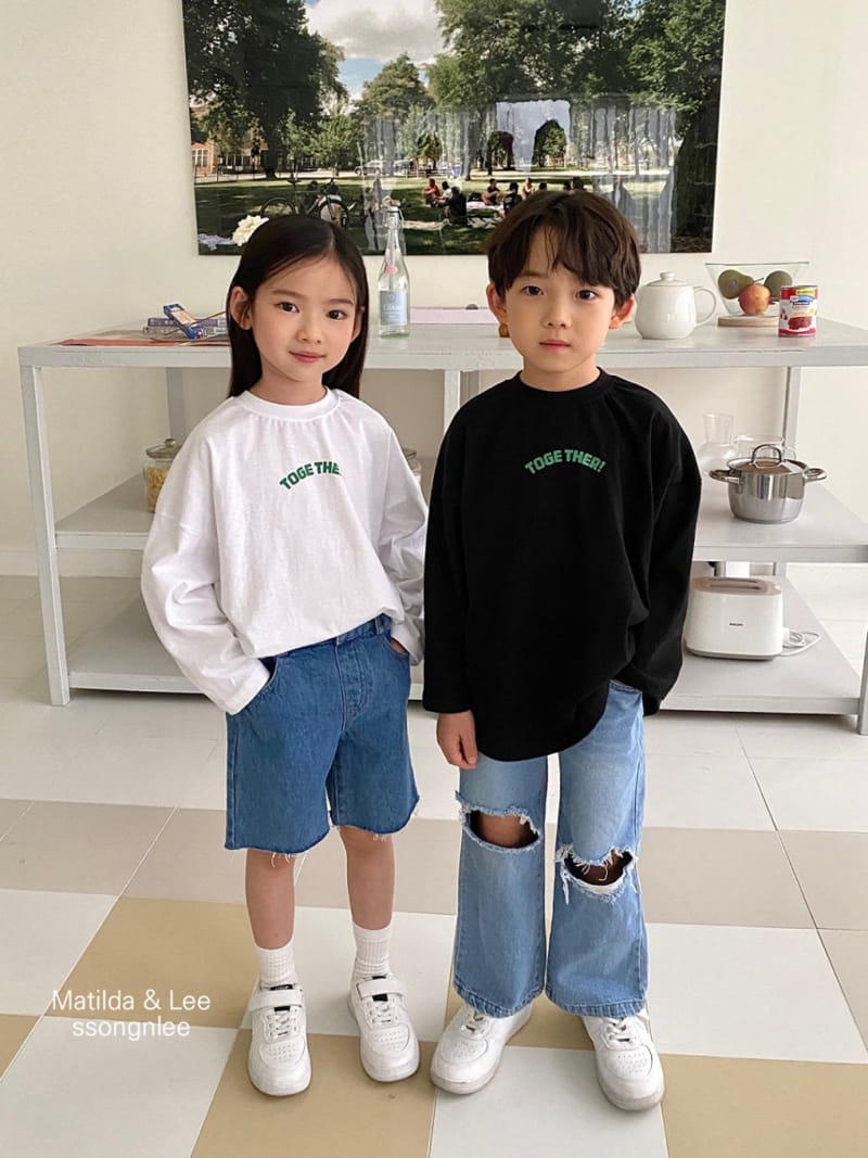 Matilda & Lee - Korean Children Fashion - #todddlerfashion - Together Tee - 11