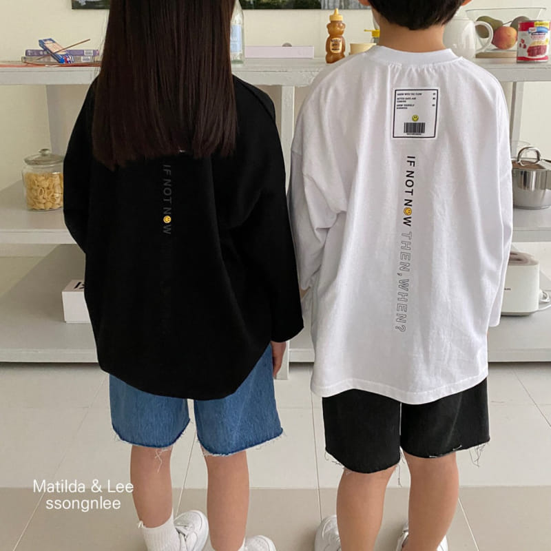 Matilda & Lee - Korean Children Fashion - #todddlerfashion - Lettering Label Tee - 10