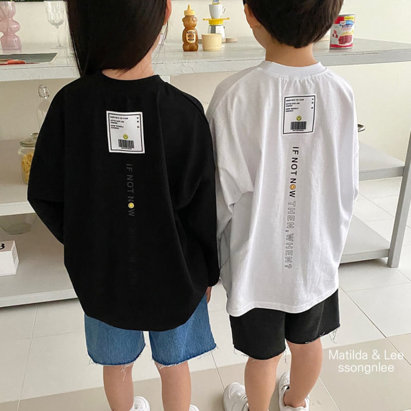 Matilda & Lee - Korean Children Fashion - #toddlerclothing - Lettering Label Tee - 11