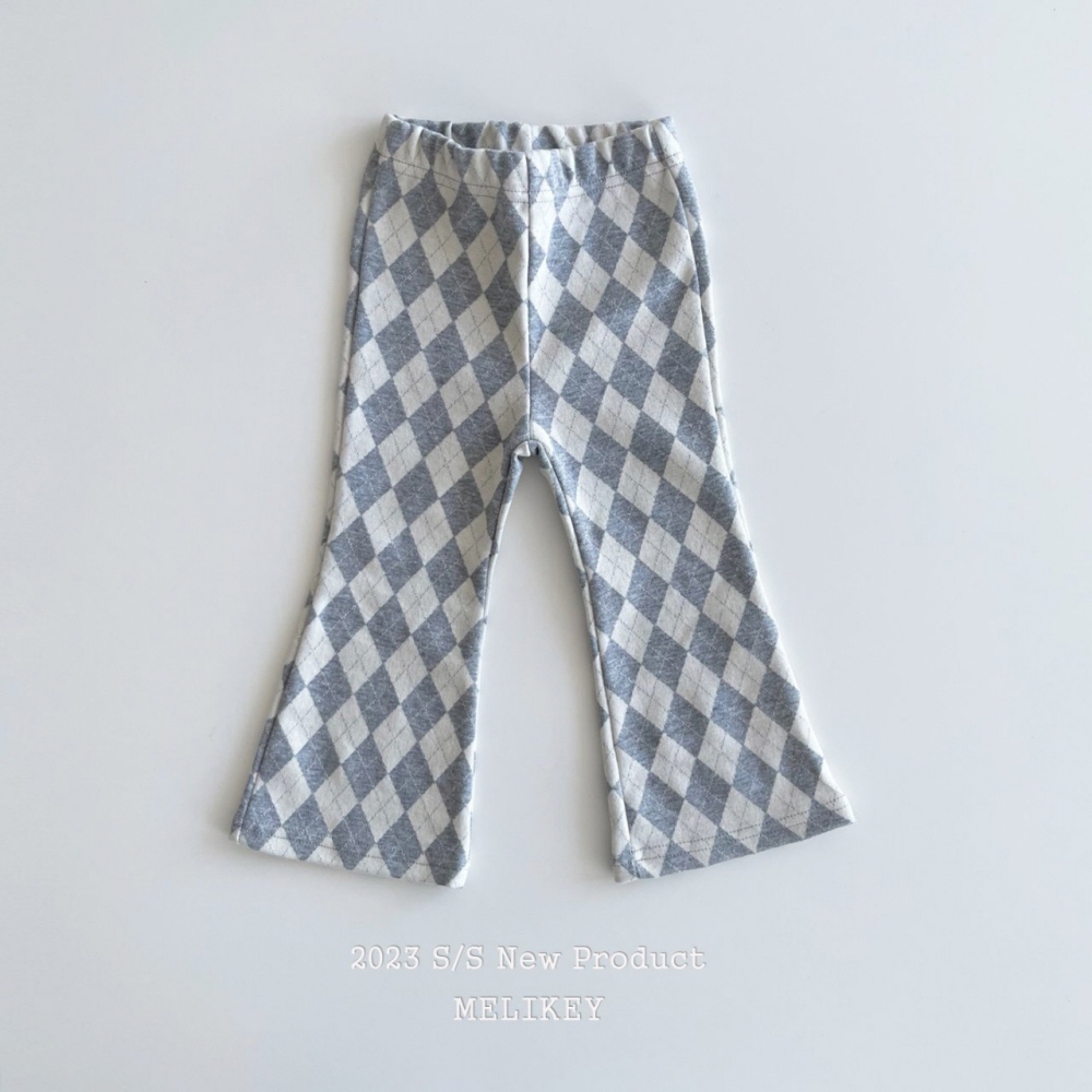 Melikey - Korean Children Fashion - #magicofchildhood - Argyle Check Pants - 2