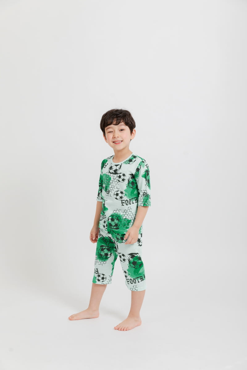 Mellis - Korean Children Fashion - #minifashionista - Football Jacquard 7 Easywear