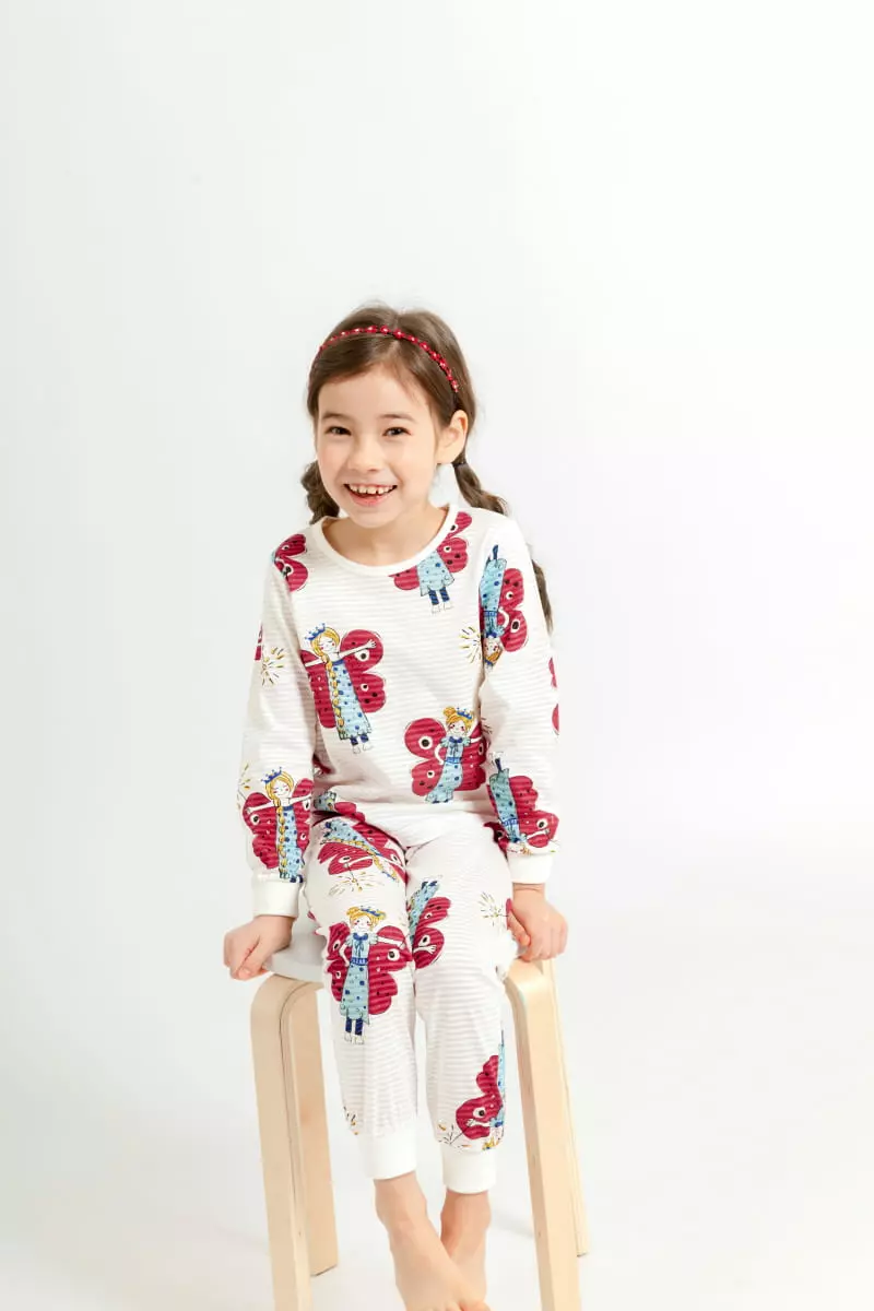 Mellis - Korean Children Fashion - #prettylittlegirls - Butterfly Fairy Jacquard 9 Easywear