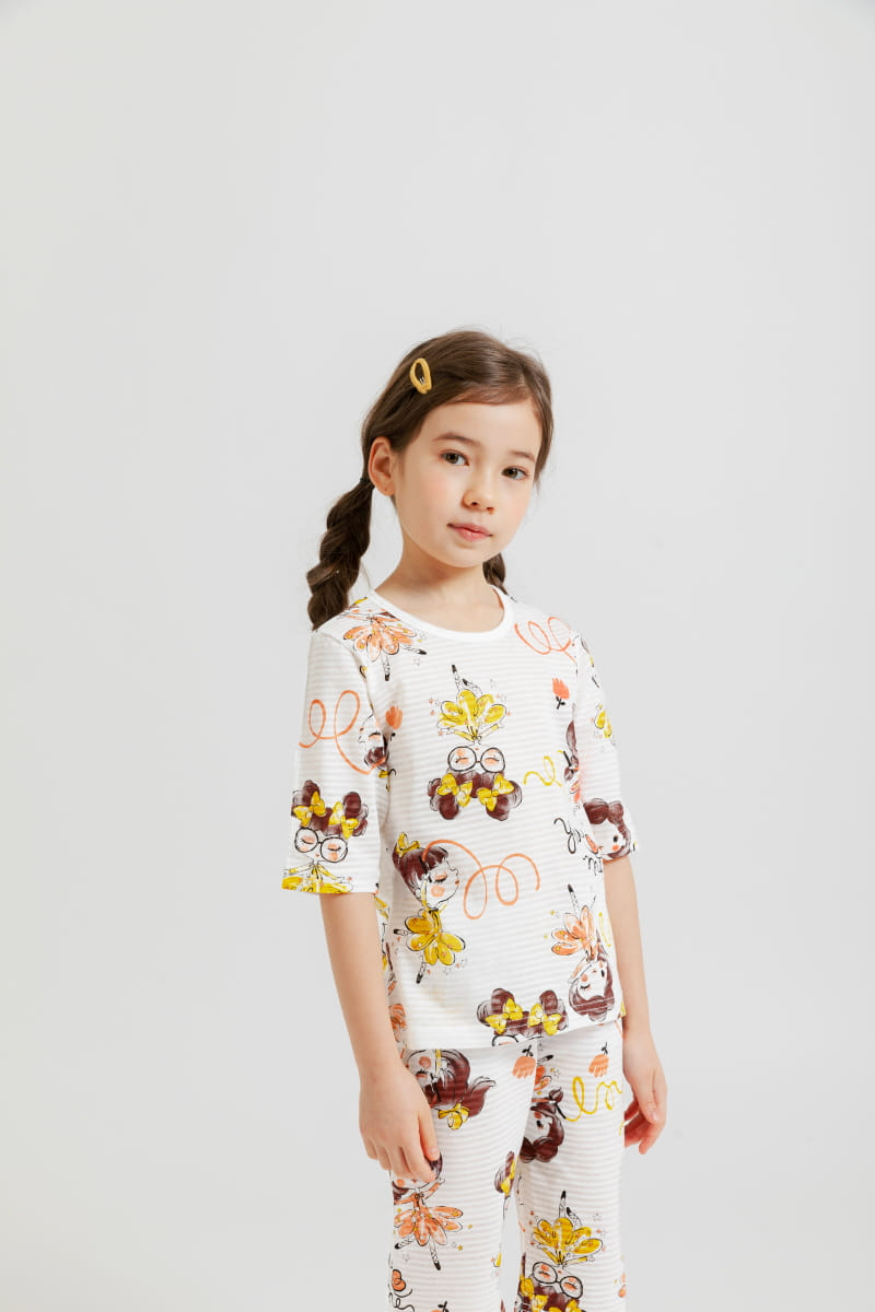 Mellis - Korean Children Fashion - #toddlerclothing - Ribbon Girl Jacquard 7 Easywear