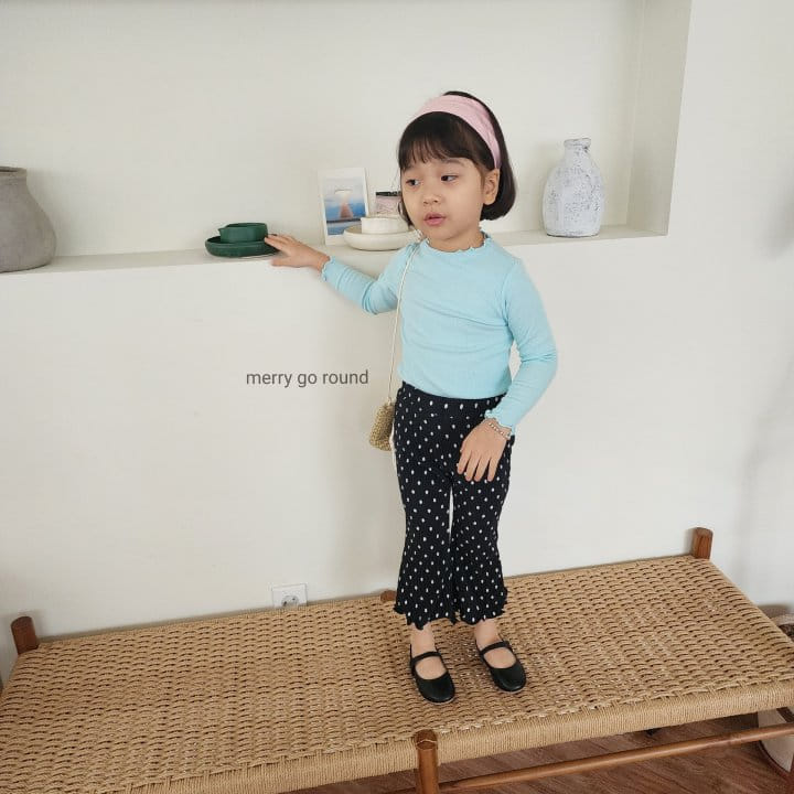 Merry Go Round - Korean Children Fashion - #littlefashionista - Terry Pants with Mom - 4