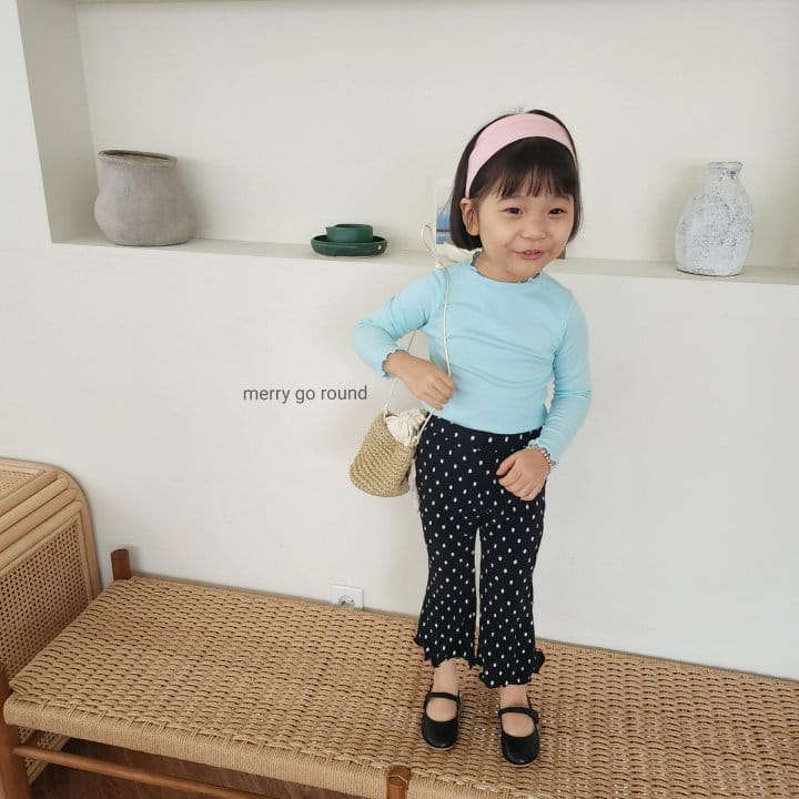 Merry Go Round - Korean Children Fashion - #prettylittlegirls - Terry Pants with Mom - 6