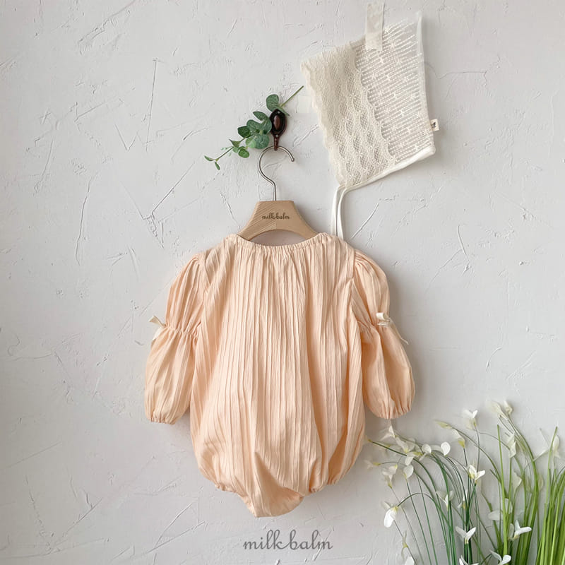 Milk Balm - Korean Baby Fashion - #babyoutfit - Bella Smocking Bodysuit - 9