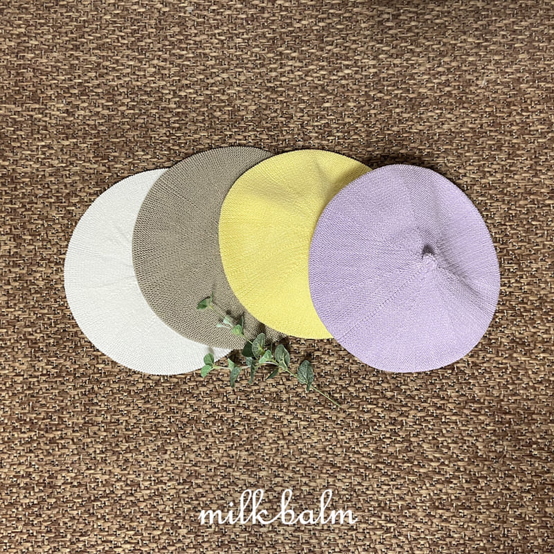 Milk Balm - Korean Baby Fashion - #onlinebabyshop - Bella Beret Hat