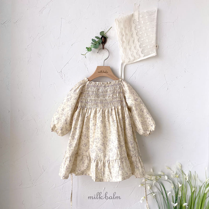 Milk Balm - Korean Children Fashion - #kidsshorts - Bella Smocking One-piece - 7