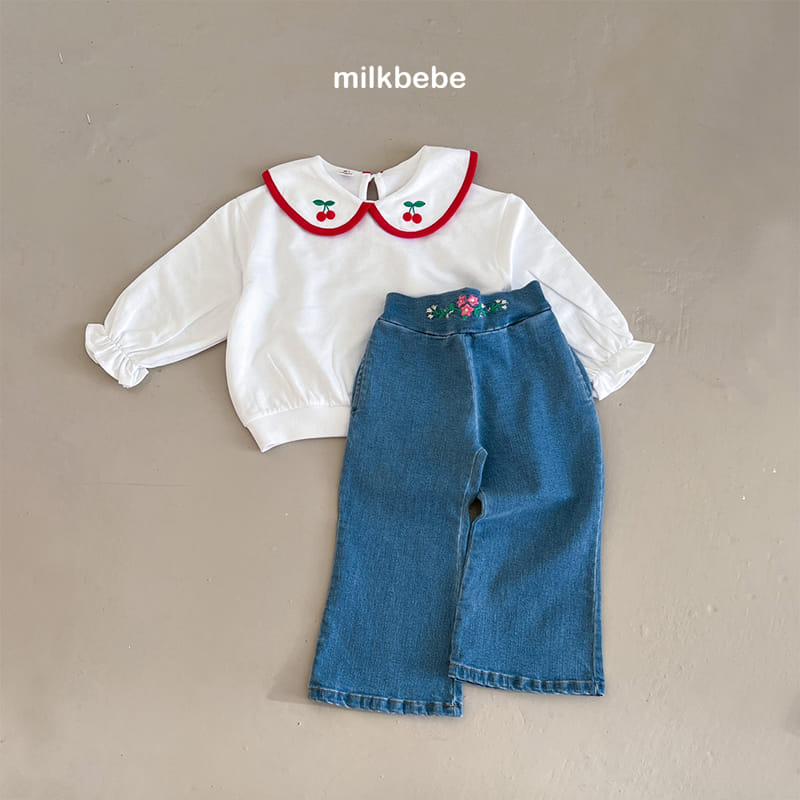 Milk Bebe - Korean Children Fashion - #Kfashion4kids - Cherry Tee - 11