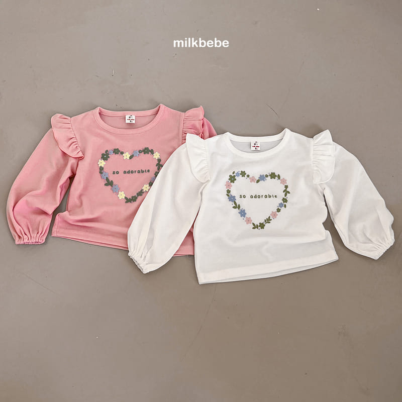 Milk Bebe - Korean Children Fashion - #Kfashion4kids - Lovely Tee