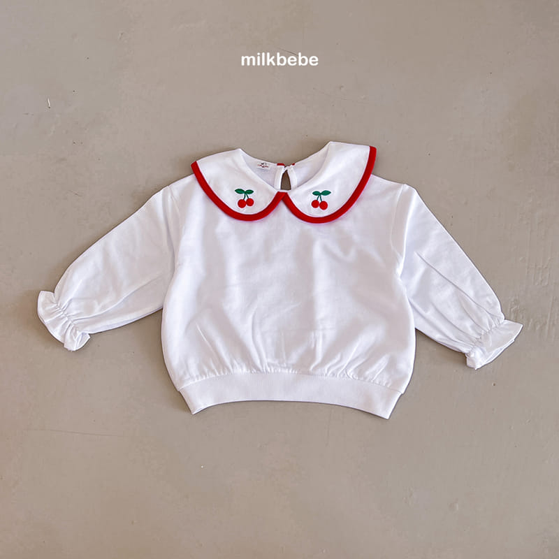 Milk Bebe - Korean Children Fashion - #childofig - Cherry Tee - 3