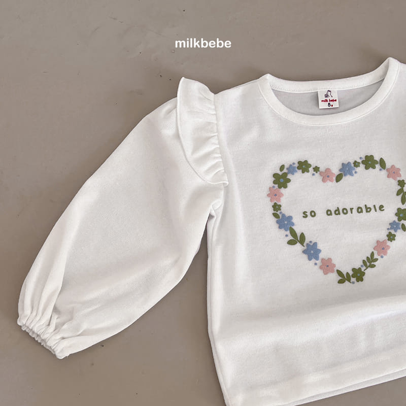 Milk Bebe - Korean Children Fashion - #childofig - Lovely Tee - 6