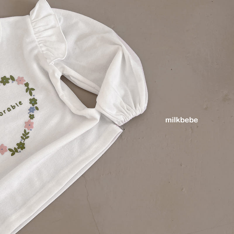 Milk Bebe - Korean Children Fashion - #childofig - Lovely Tee - 7