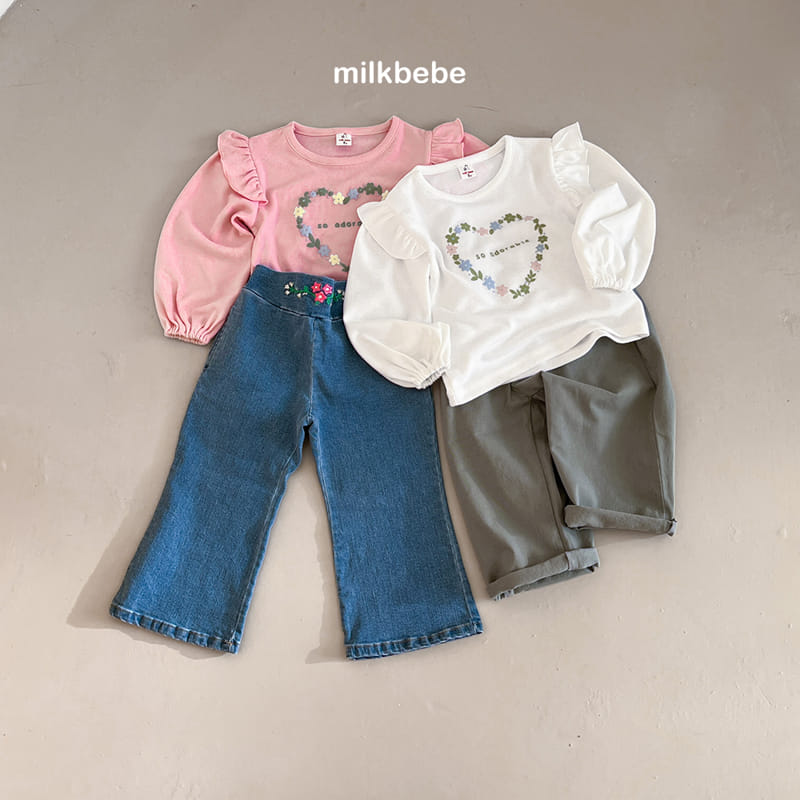 Milk Bebe - Korean Children Fashion - #childrensboutique - Lovely Tee - 8