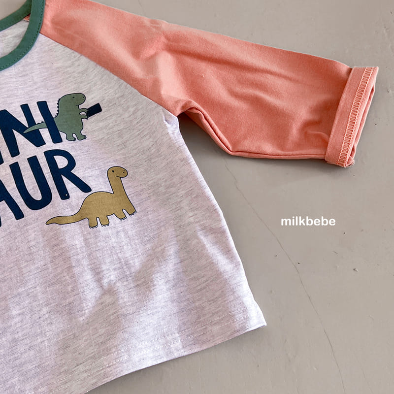 Milk Bebe - Korean Children Fashion - #childrensboutique - Jurrasic Tee - 4